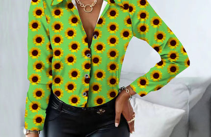 Sunflower Buttoned Shirt