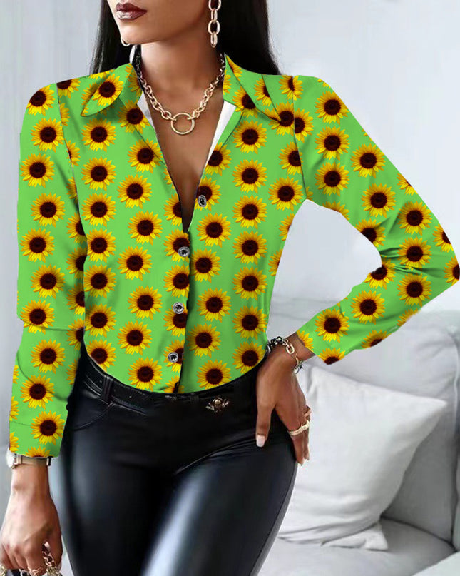 Sunflower Buttoned Shirt