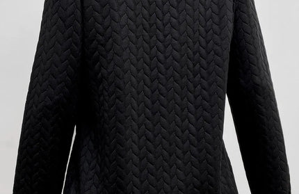Texture Long Sleeve Sweater