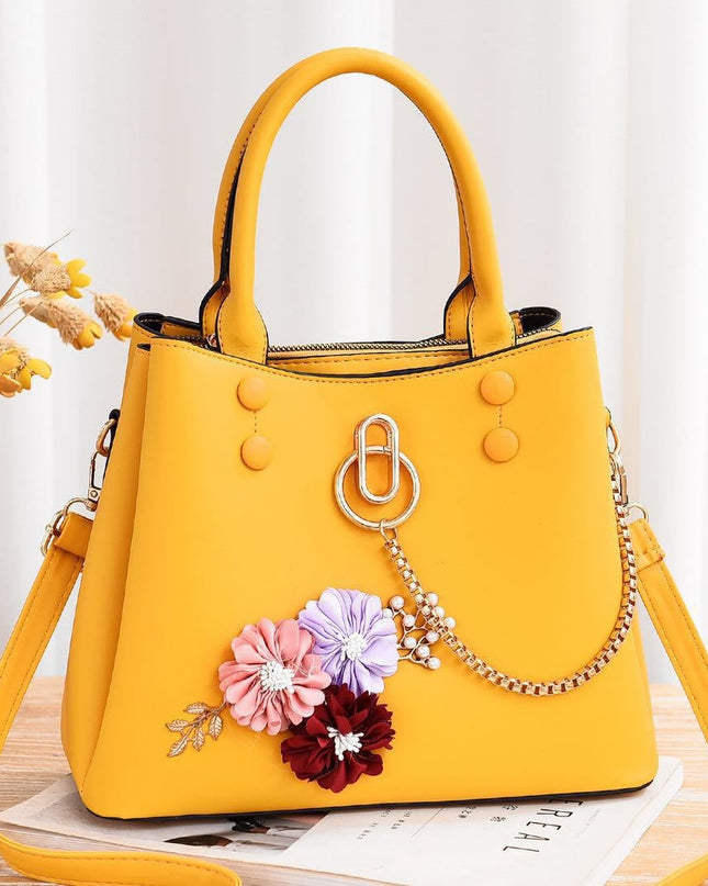 Flower Chain Single Shoulder Crossbody Bag