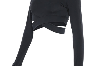 Sexy Exposed Navel Crop Top