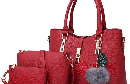 Casual Tote Messenger Bag Set