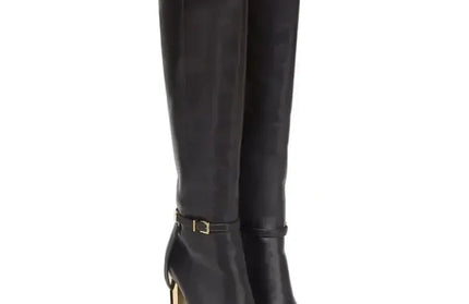 Thick Knee High Boots