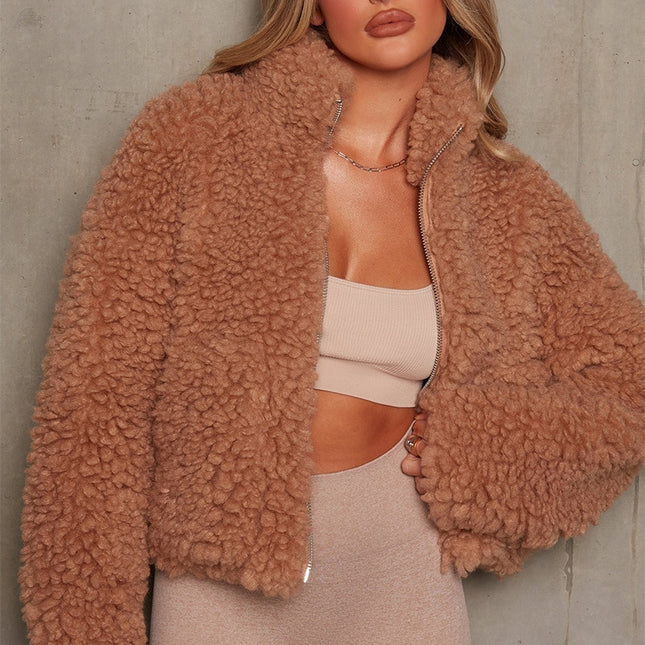 Fluffy Fleece Coat - Hey Love Boutique