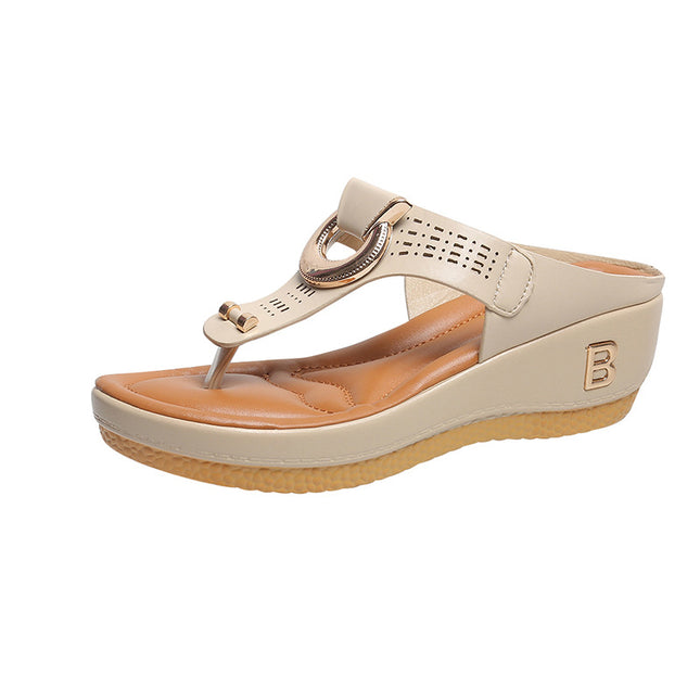 Beach Flip-Flops Wedge Sandals