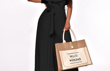 Suspenders Wide-Leg Jumpsuit - Hey Love Boutique