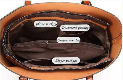 Luxury Lady Hand Bag With Purse Pocket