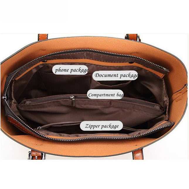 Luxury Lady Hand Bag With Purse Pocket