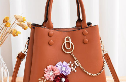 Flower Chain Single Shoulder Crossbody Bag