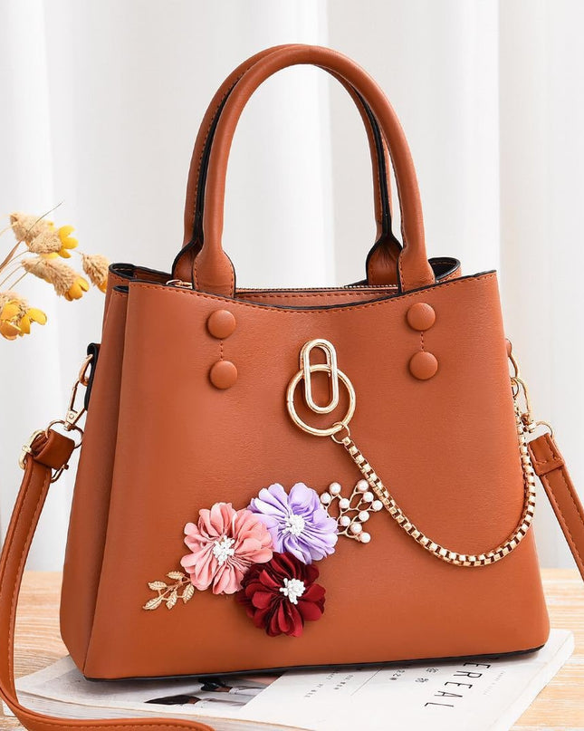 Flower Chain Single Shoulder Crossbody Bag