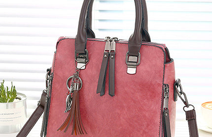 Crossbody Vintage Leather HandBags - Hey Love Boutique