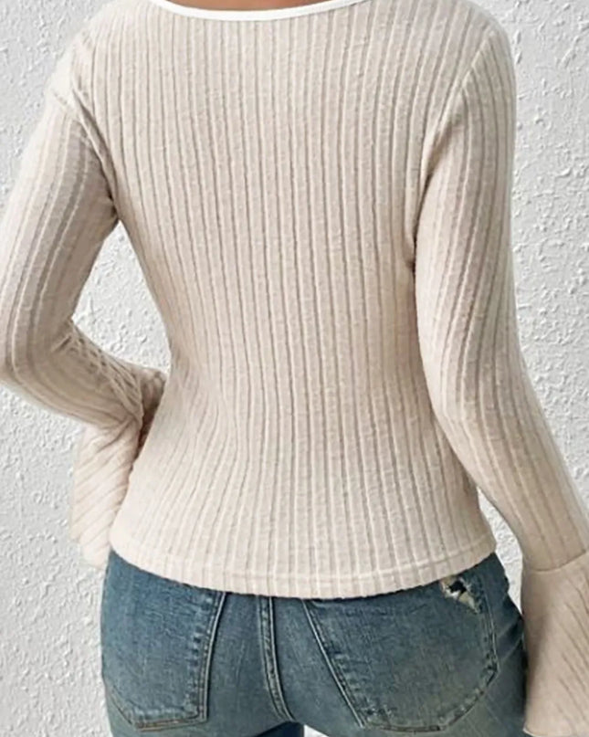 Scoop Long Sleeve Shirt