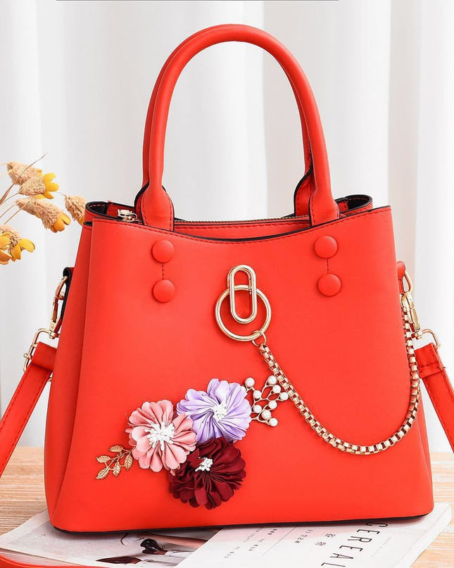 Flower Chain Single Shoulder Crossbody Bag
