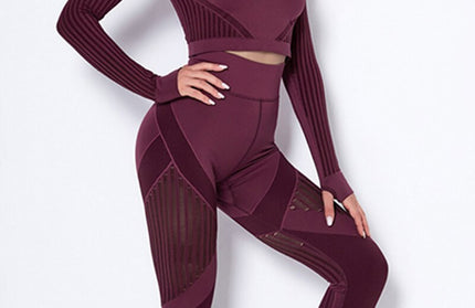 Seamless Push Up High Waist Pants Set