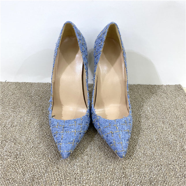 Pointed Toe Stiletto High Heels