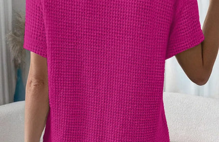 Knitted One Shoulder Sleeved Sweater