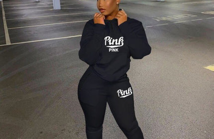 Pink Letter Sport Sweatshirt - Hey Love Boutique