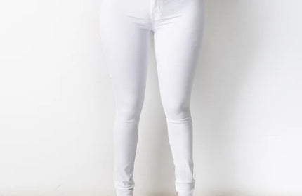 High Waist Thin Jeans