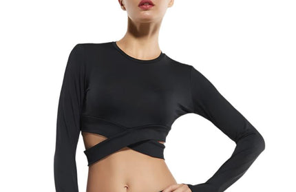 Sexy Exposed Navel Crop Top