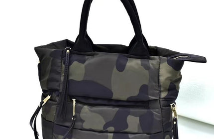 Feather Padded Crossbody Bag