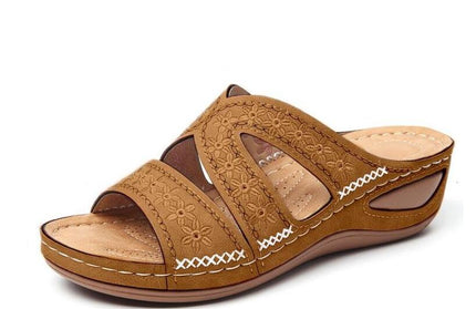 Women'S Sandals Open Toe Summer Women Flats Shoes Female Lightweight Woman Wedges Sandals Ladies Sandals Big Size