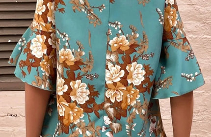 Printed Half Sleeve Blouse