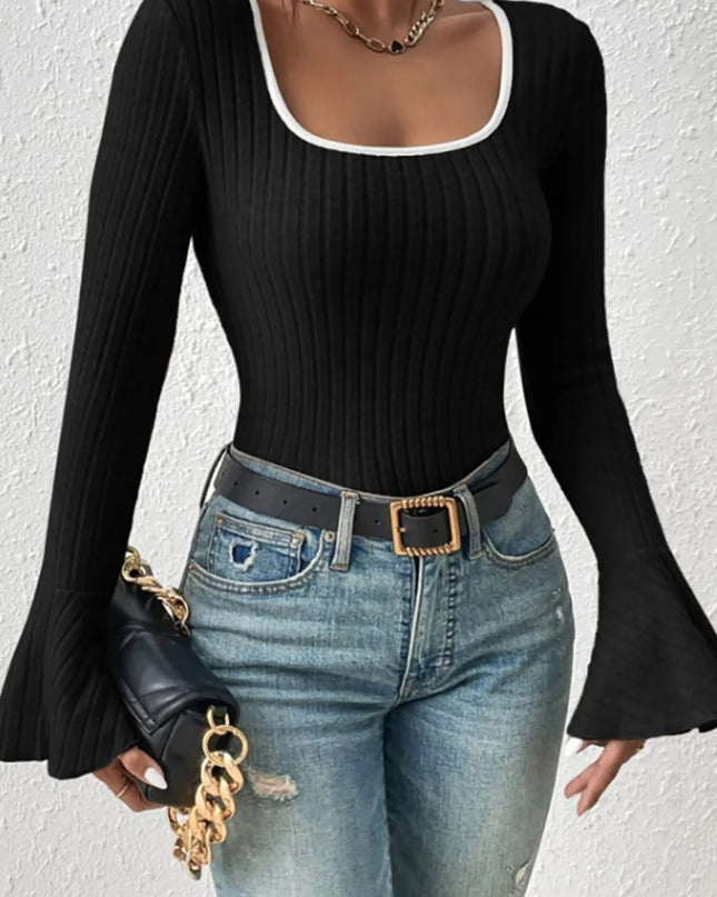 Scoop Long Sleeve Shirt