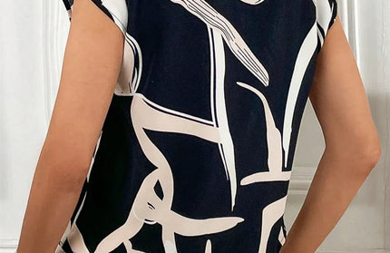 Casual Bow Tie Blouse