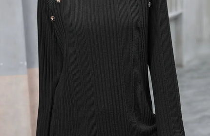 Round Neck Long Sleeve T-Shirt