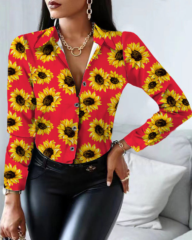 Sunflower Buttoned Shirt