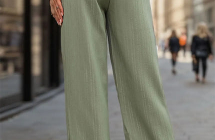 High Waist Wide Leg Pants