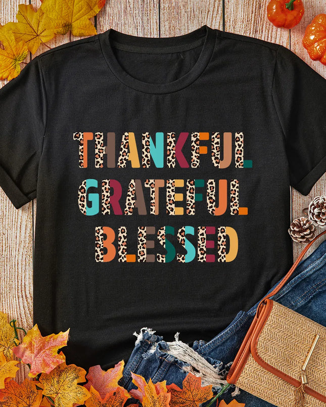 Letter Graphic Short Sleeve T-Shirt