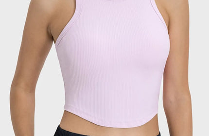 Round Neck Racerback Active Tank