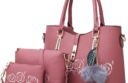 Casual Tote Messenger Bag Set