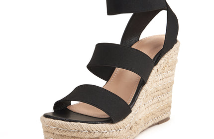 High Heel Wedge Heel Platform Sandals