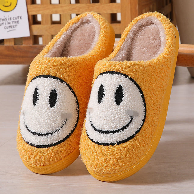 Smiley Face Slippers - Hey Love Boutique
