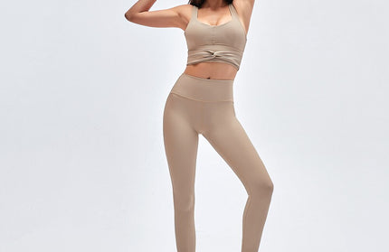 Rib Active Sports Bra & Seamless Leggings Set