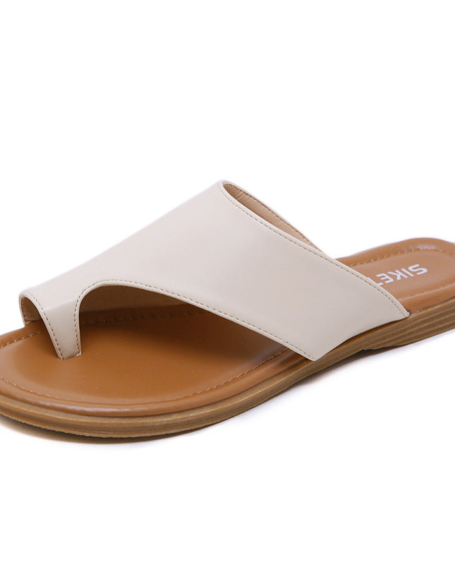Summer European and American Sandals Beach Large Casual Flat Shoes