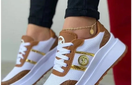 Lightweight Lace-Up Sneakers - Hey Love Boutique