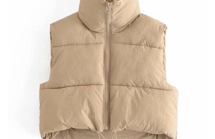Simple Zipper Vest - Hey Love Boutique