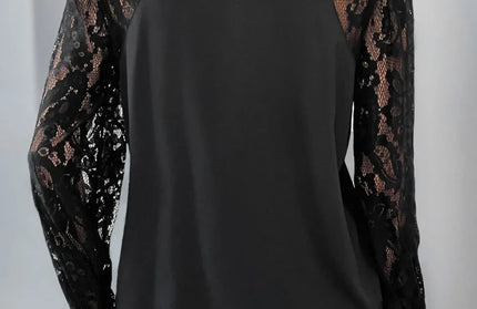 Lace Long Sleeve Blouse
