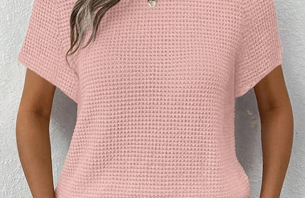 Knitted One Shoulder Sleeved Sweater