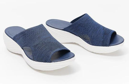 Plus Size Slippers Summer Outer Wear Flat Bottom New Casual Beach Ladies Sandals And Slippers