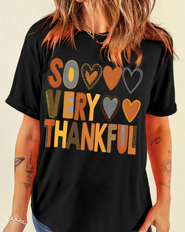 Letter Graphic Short Sleeve T-Shirt