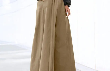 Casual Loose High Waisted Wide Leg Pants
