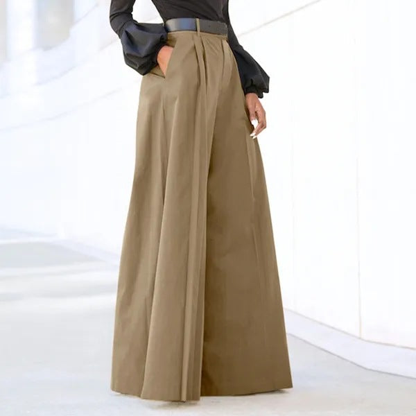 Casual Loose High Waisted Wide Leg Pants