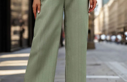 High Waist Wide Leg Pants