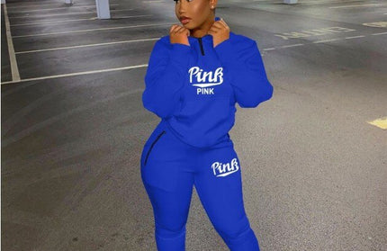 Pink Letter Sport Sweatshirt - Hey Love Boutique