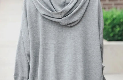 Half Snap Long Sleeve Hoodie - Hey Love Boutique