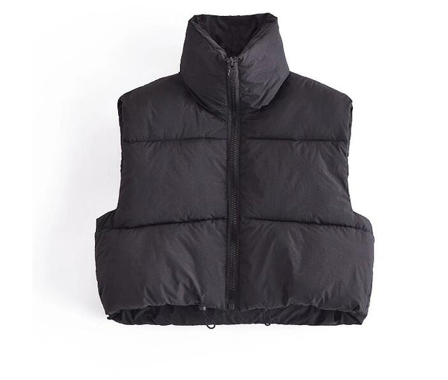 Simple Zipper Vest - Hey Love Boutique